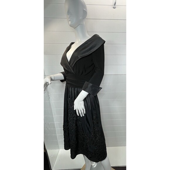 Beautiful Vintage Black JESSICA HOWARD -Audrey Hepburn Dress/8 Retro 50s’ Style - Picture 7 of 11